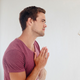 Image for article titled Violent Man Always Begs Wall For Forgiveness After Hitting It